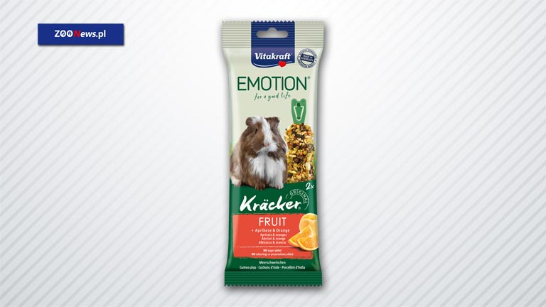 Owocowa kolba dla świnki morskiej (kawii domowej)  – Emotion® Kräcker®