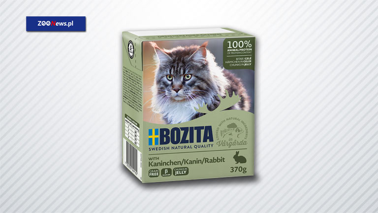 Mokra bezzbożowa karma dla kotów Bozita w opakowaniach Tetra Recart®