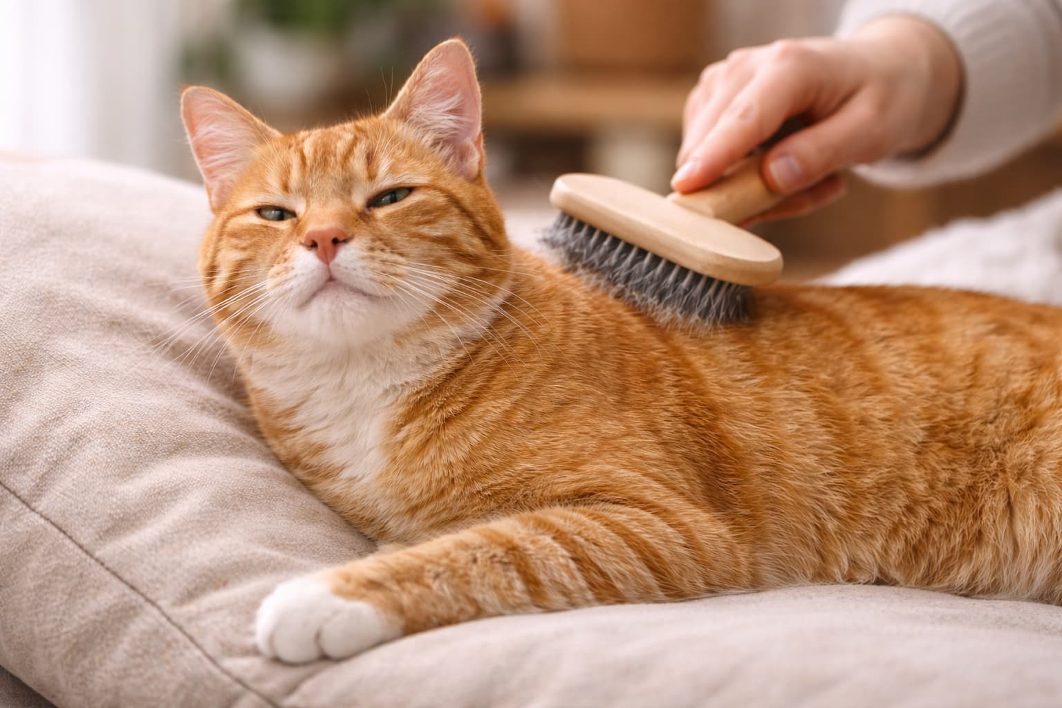 Jak często kąpać kota i jak często go czesać?