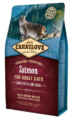 Carnilove Cat Salmon Sensitive&Long Hair