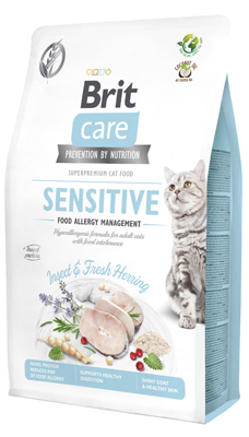 BRIT Care Cat Grain-Free Sensitive Allergy Management Insect