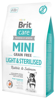 Brit Care Mini Grain-Free Light & Sterilised 2kg