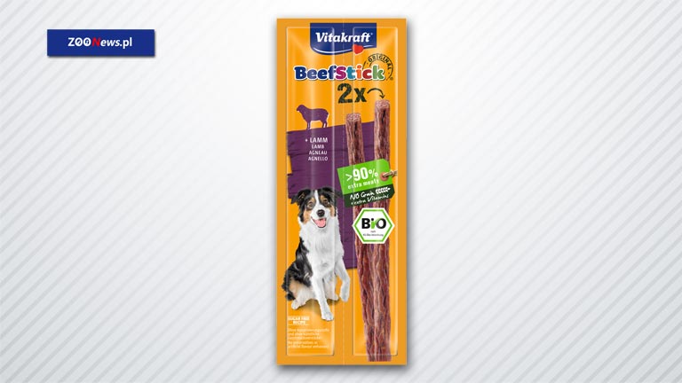 Bezzbożowe przekąski dla psów Beef Stick jagnięcina Bio
