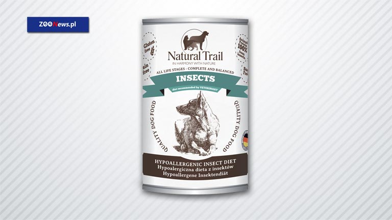 Mokra karma dla psów alergików z białkiem z owadów – Natural Trail Insect