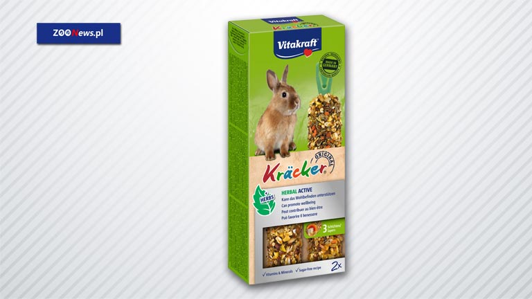 kolba dla królika HERBAL ACTIVE – Kräcker® | Zoonews.pl