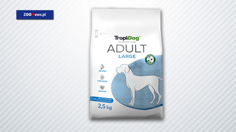 Sucha karma dla psa – TropiDog Probiotic Line Adult Large