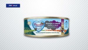 Renske królik z kaczką bez zbóż