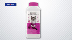 Deodo to kwiatowy dezodorant do kocich kuwet.