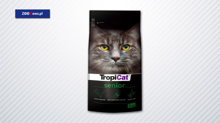 Sucha karma dla kotów powyżej 10. roku życia – TropiCat Senior