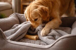 Dlaczego pies zakopuje jedzenie?