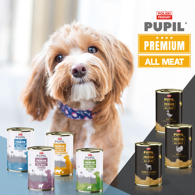 Formuła All Meat karmy mokrej PUPIL PREMIUM I FOLK