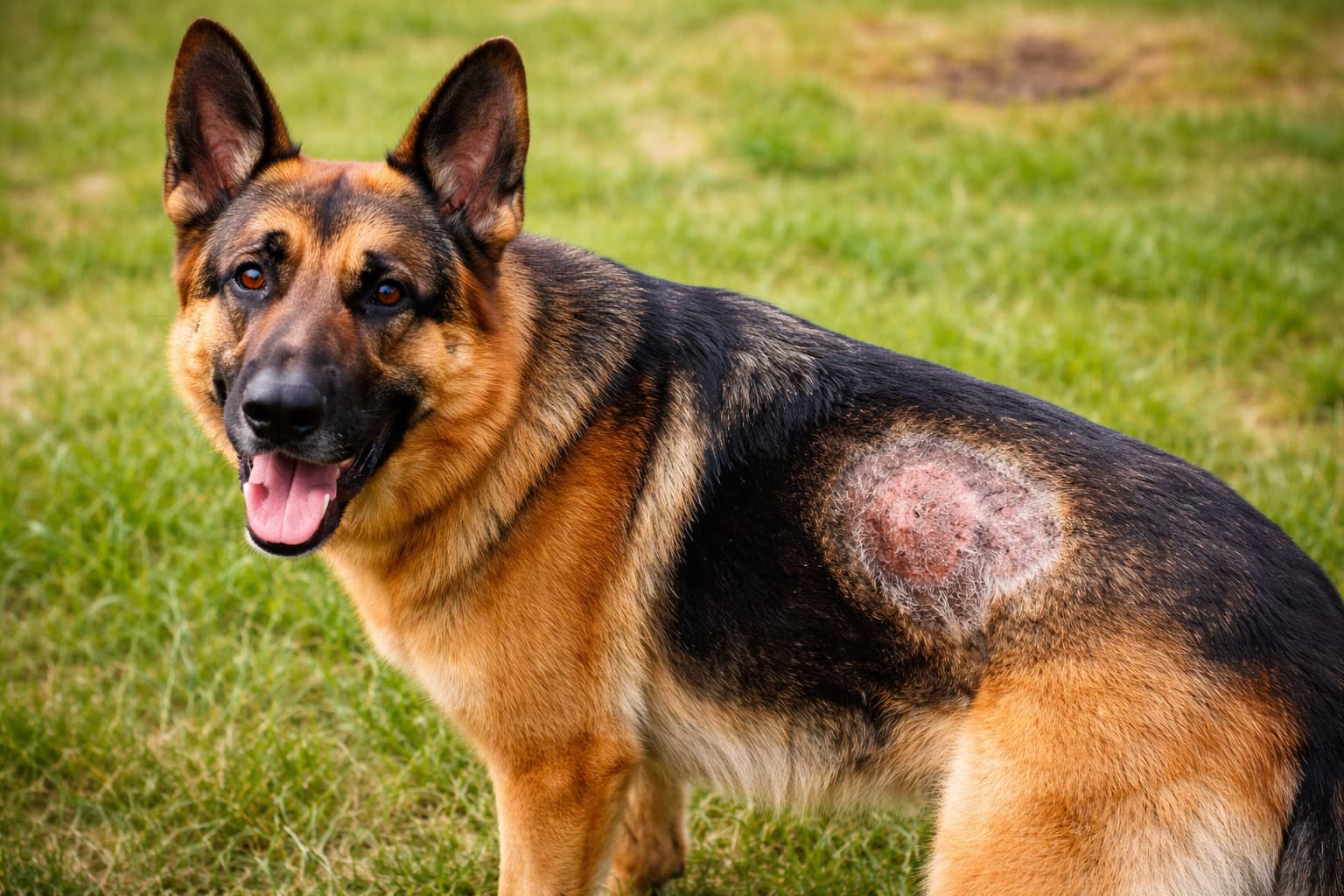 Grzybica u psa – objawy, przyczyny, rozpoznanie i co robić?