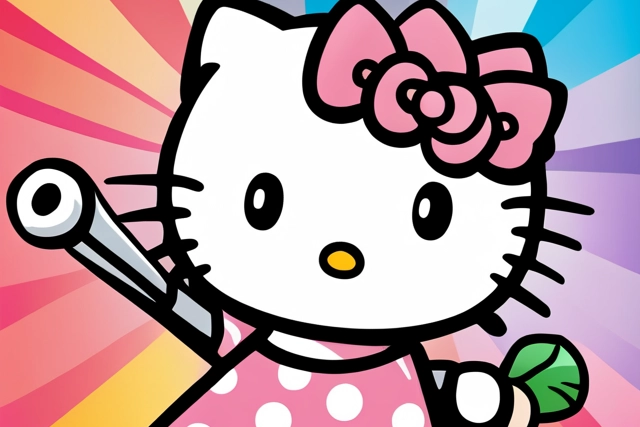 Koty w bajkach - Hello Kitty