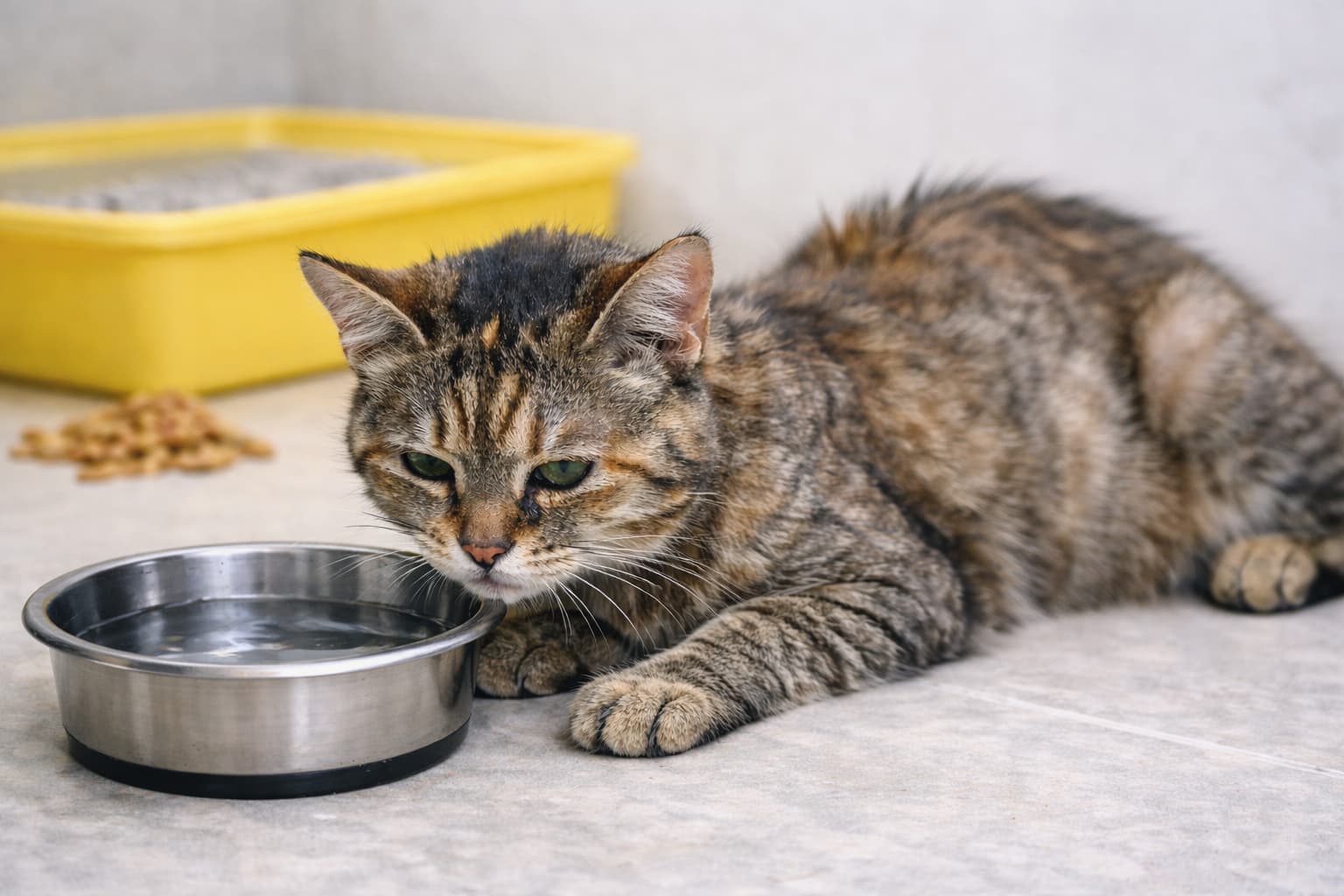 Niewydolność nerek u kota – objawy, przyczyny, leczenie