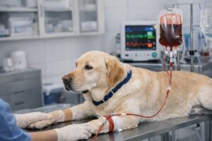 Transfuzja krwi u psa