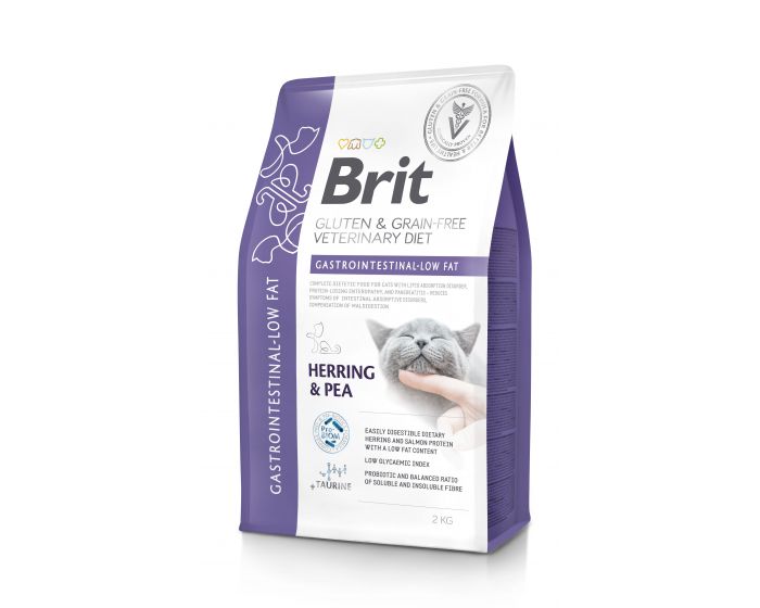 Brit Grain Free Veterinary Diets Cat Gastrointestinal-Low Fat