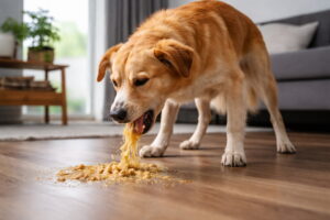 Dlaczego pies wymiotuje? Przyczyny i wskazówki co robić