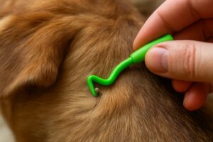 Jak wyciągnąć kleszcza u psa