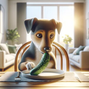 Czy pies może jeść ogórka?