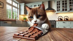 Czy kot może jeść czekoladę?