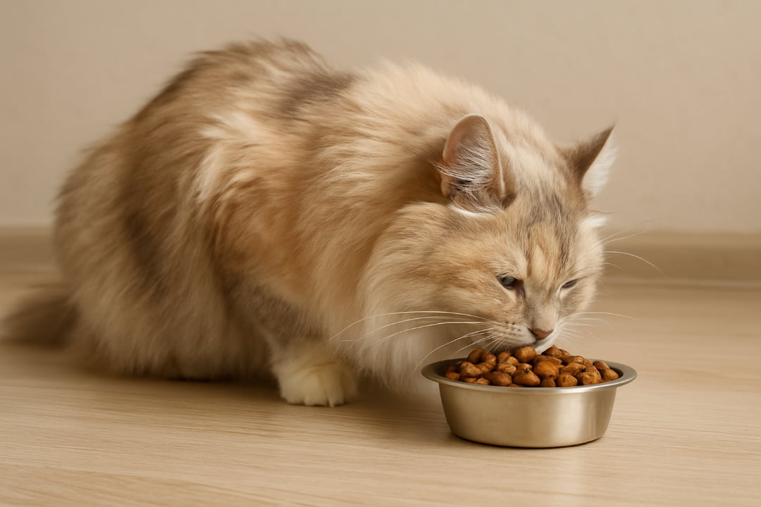 Jak karmić długowłosego kota?