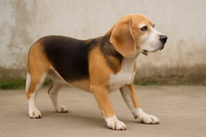 Pies z niedźwiedzimi łapami