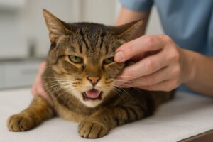 Kor z objawami babeszjozy