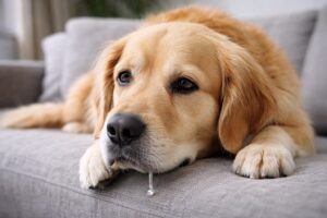 Zapalenie migdałków u psa