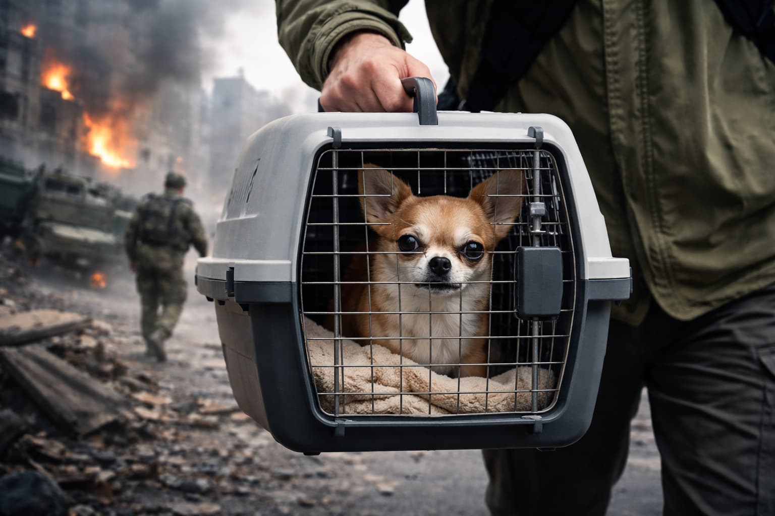 Jak zadbać o psa lub kota w sytuacji kryzysowej?