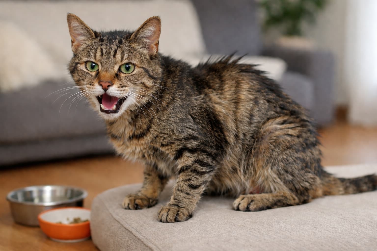 Nadczynność tarczycy u kota