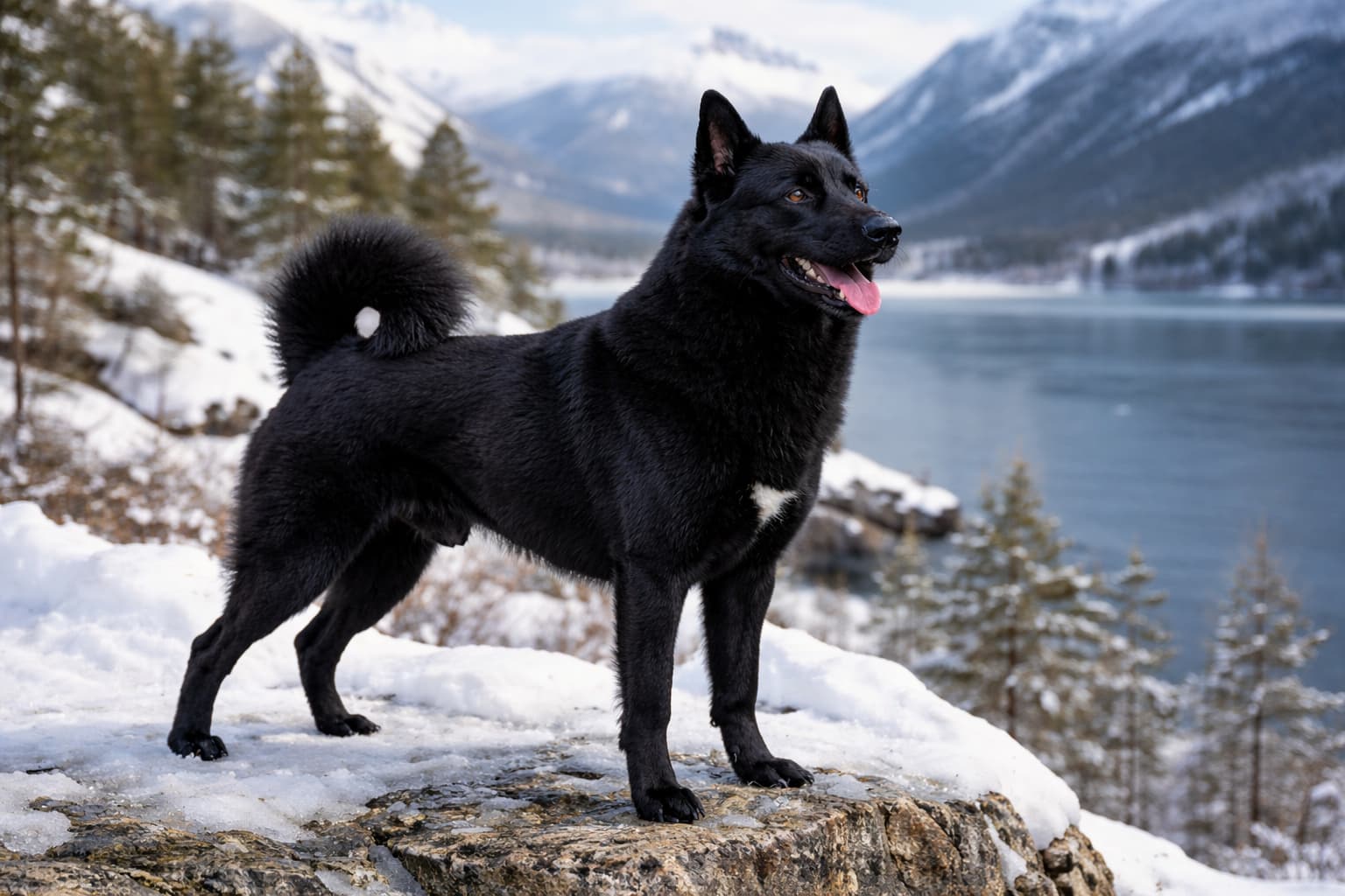 Norwegian Elkhound Black