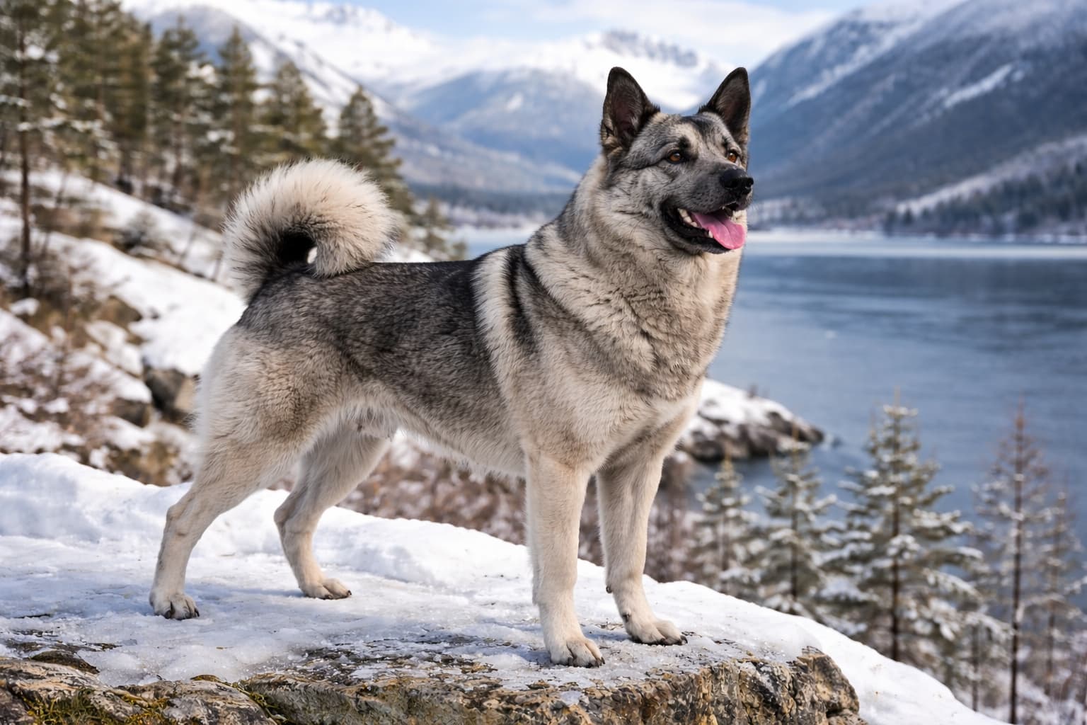 Norwegian Elkhound Grey