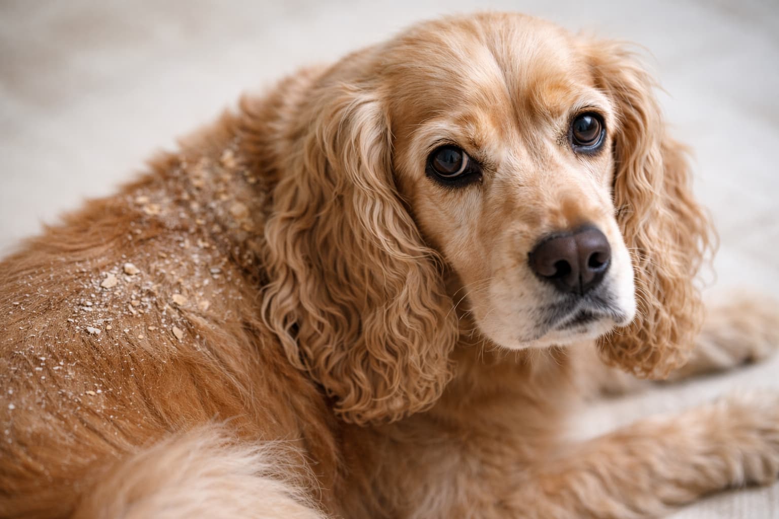 Łojotokowe zapalenie skóry u psa – co robić?