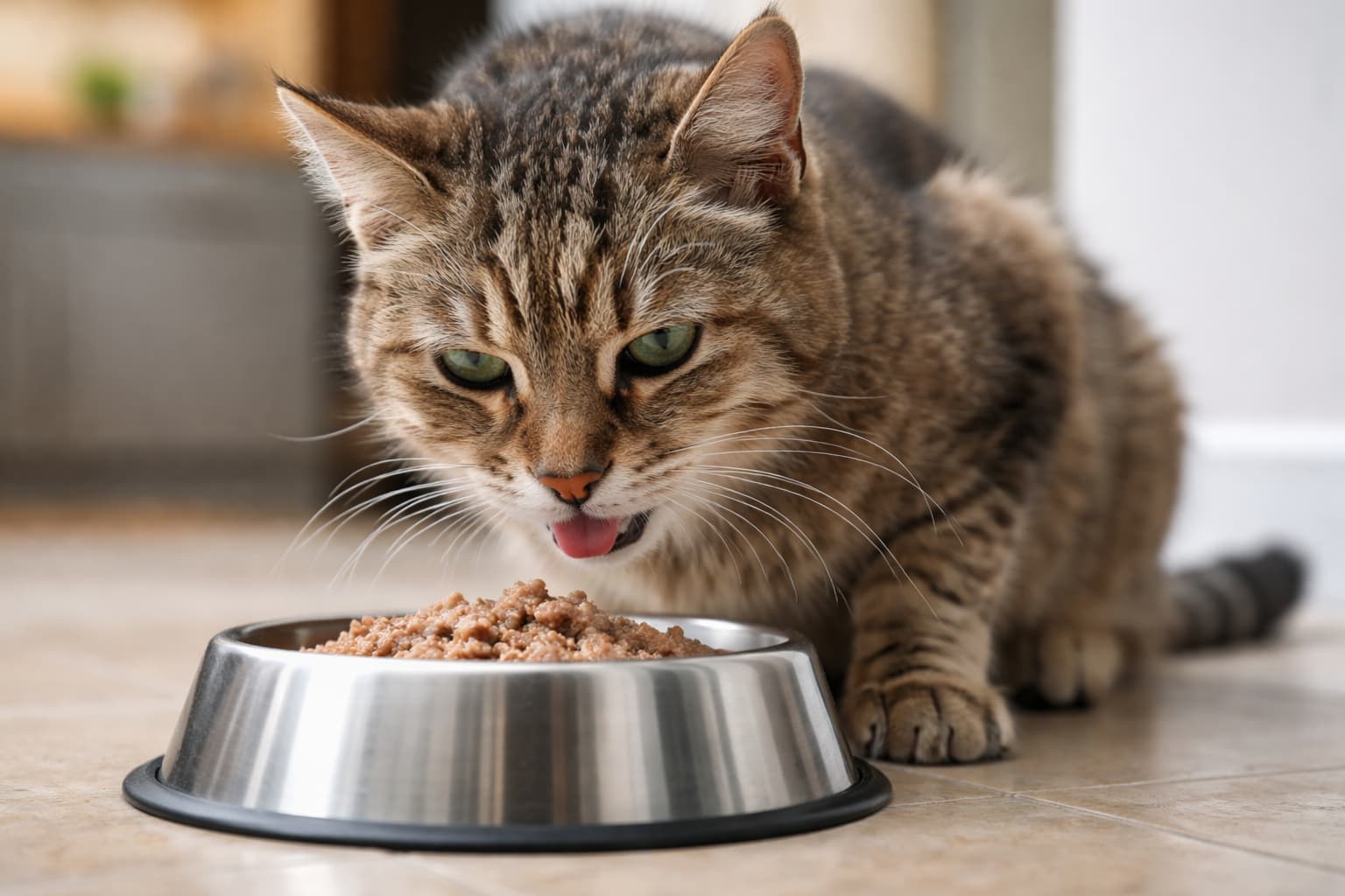 Ile białka w karmie potrzebuje starszy kot?