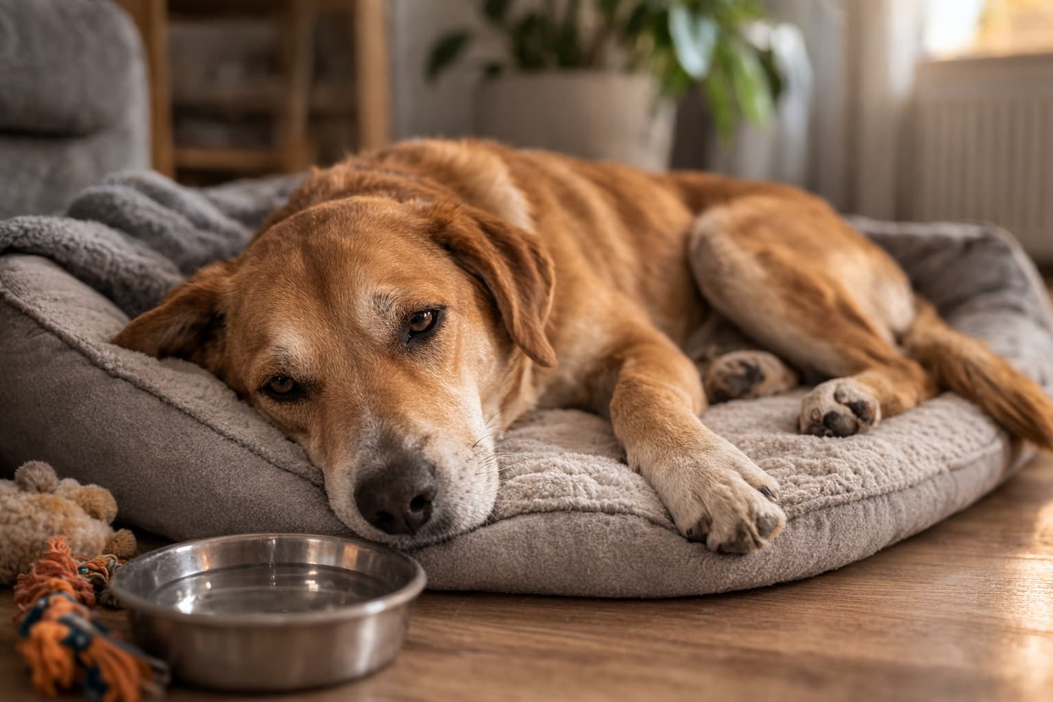 Co podać psu na biegunkę – domowe sposoby