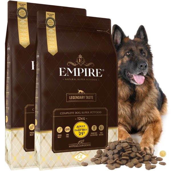 EMPIRE-Hipoalergiczna-Karma-dla-Doroslego-OWCZARKA-24kg--PROMO-PAKIET